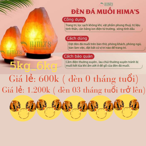 ĐÈN ĐÁ MUỐI HIMA'S