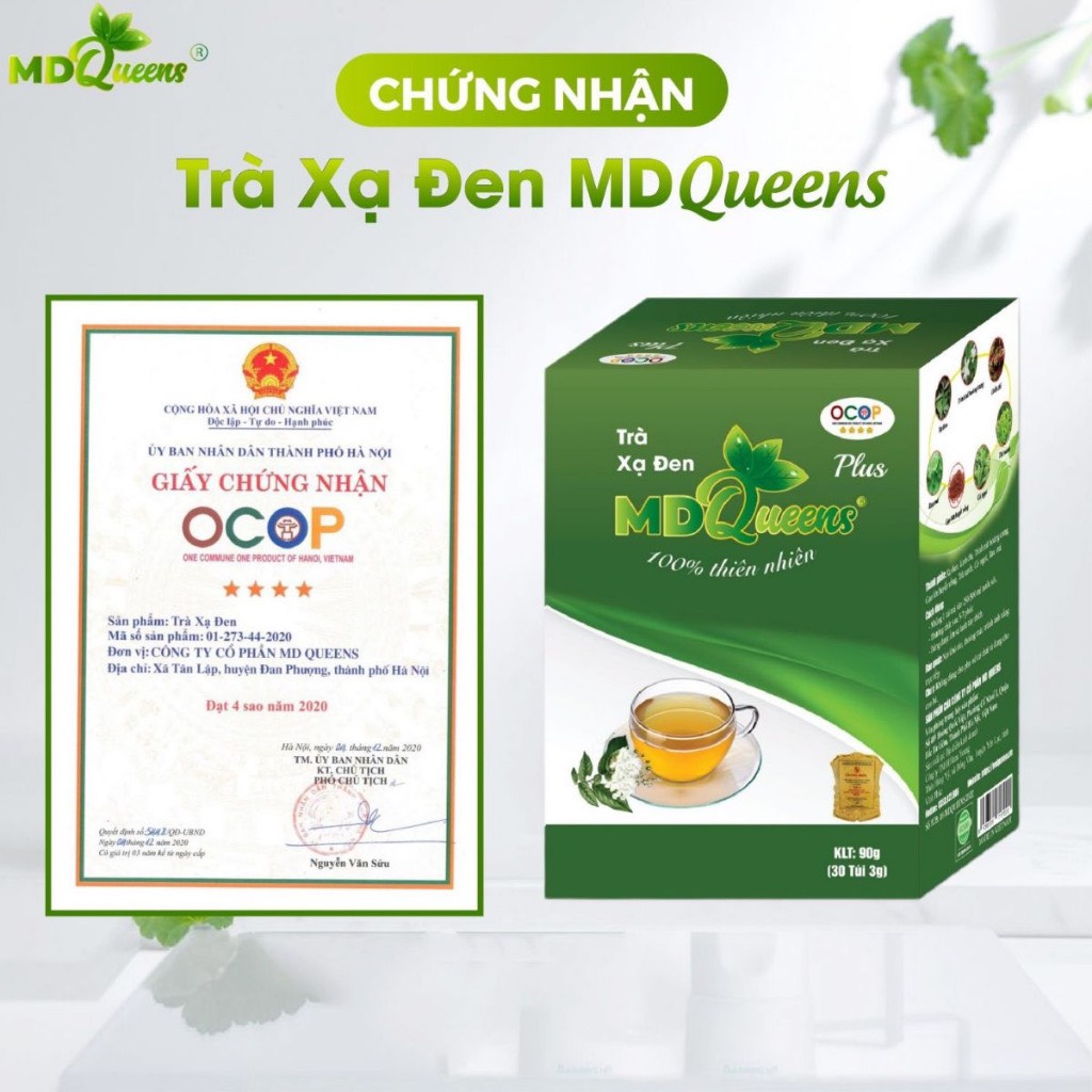 TRÀ XẠ ĐEN MD QUEENS0